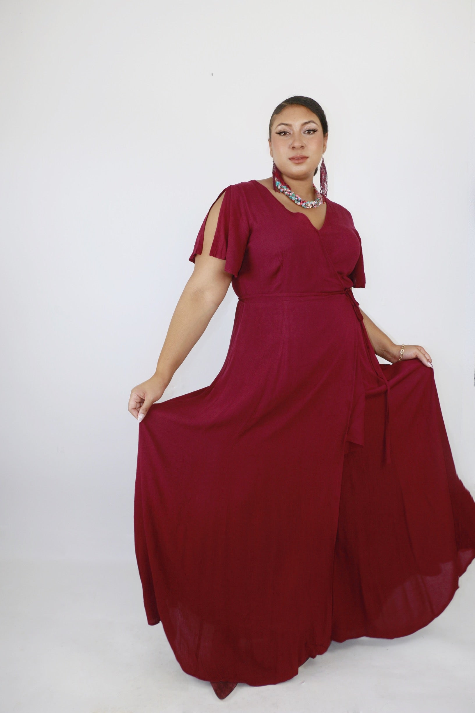 Maven Maxi Wrap Dress emoriejordon Maven Maxi Wrap Dress emoriejordon