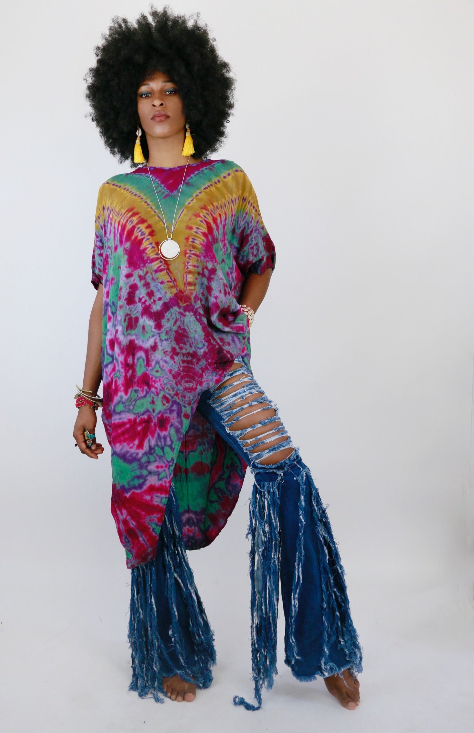 Yovana Tie Dye Tunic