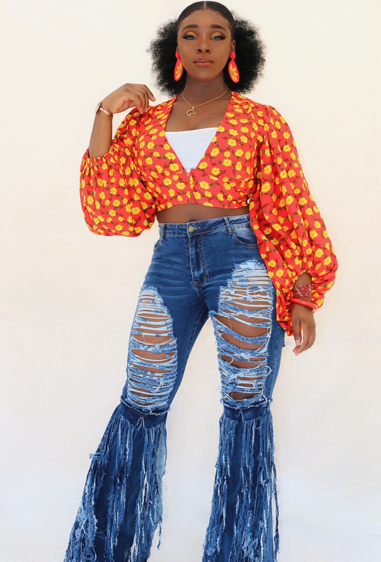 Sunflower 🌻 Crop Top