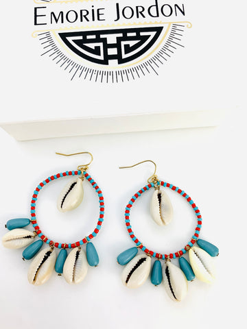 Cowrie Festival Earrings