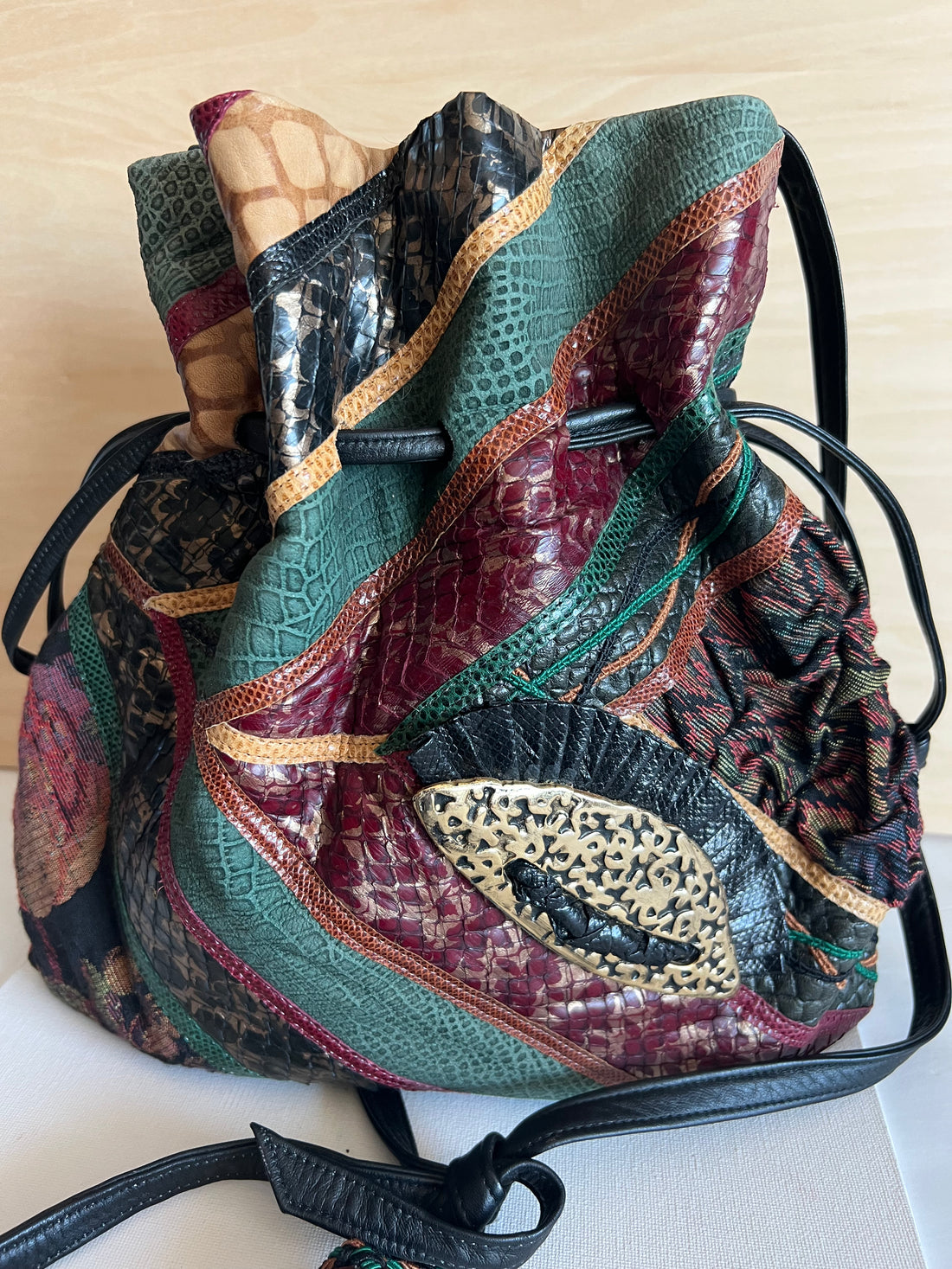 Carlos Falchi Bag vintage 80s handbag