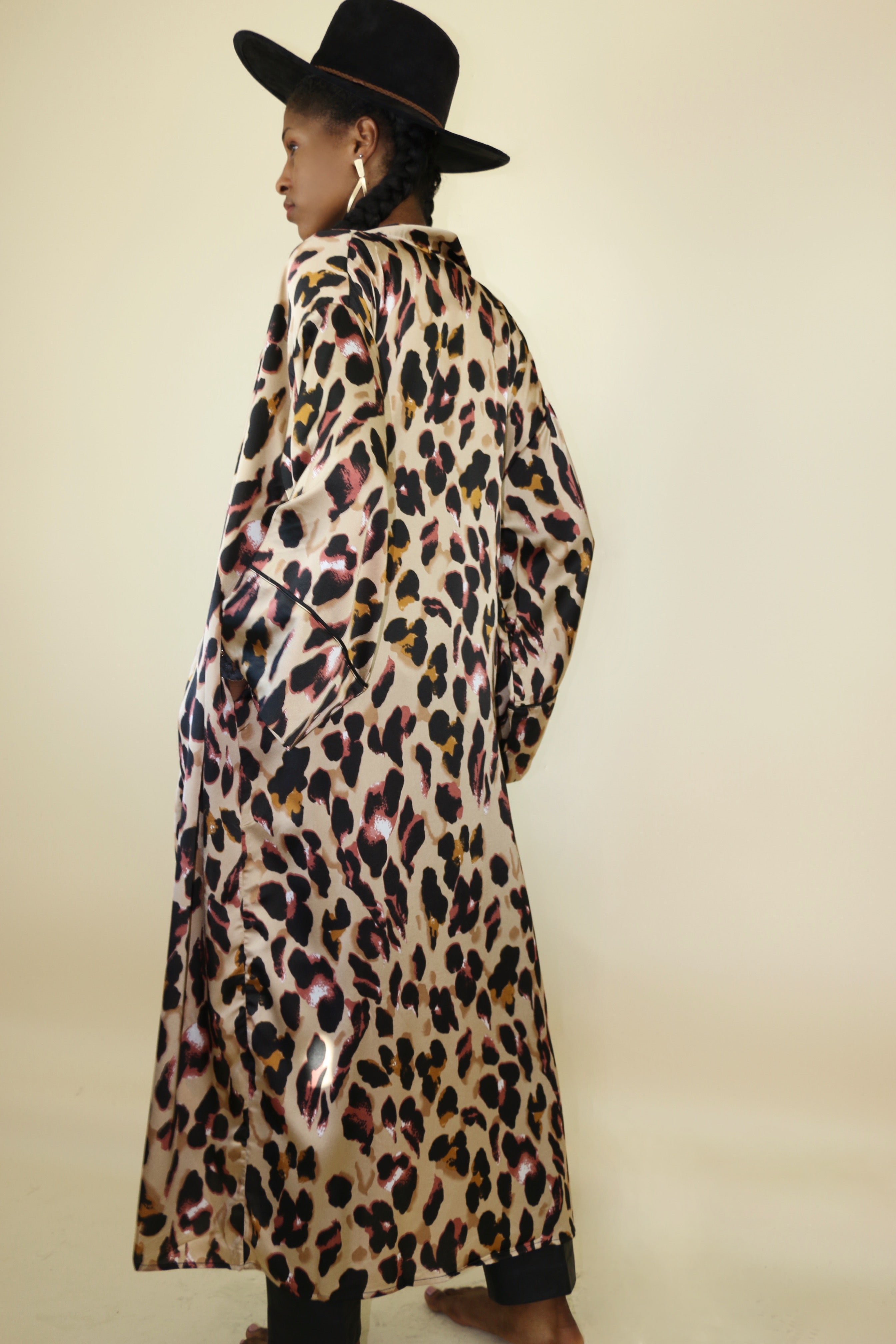 Lela Leopard Kimono