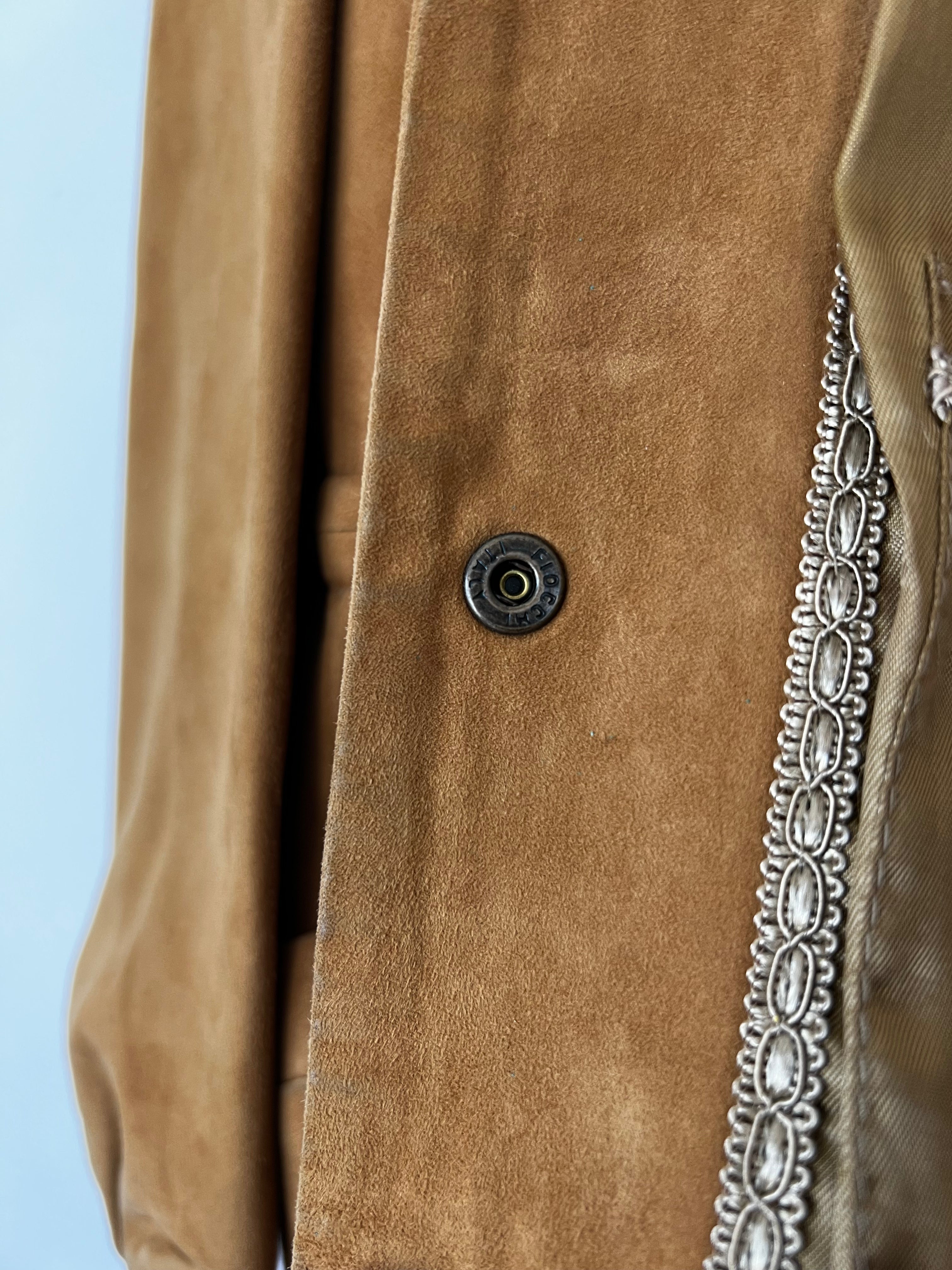 Live: 08 Vintage Italian-Made Ultra Soft Suede Jacket