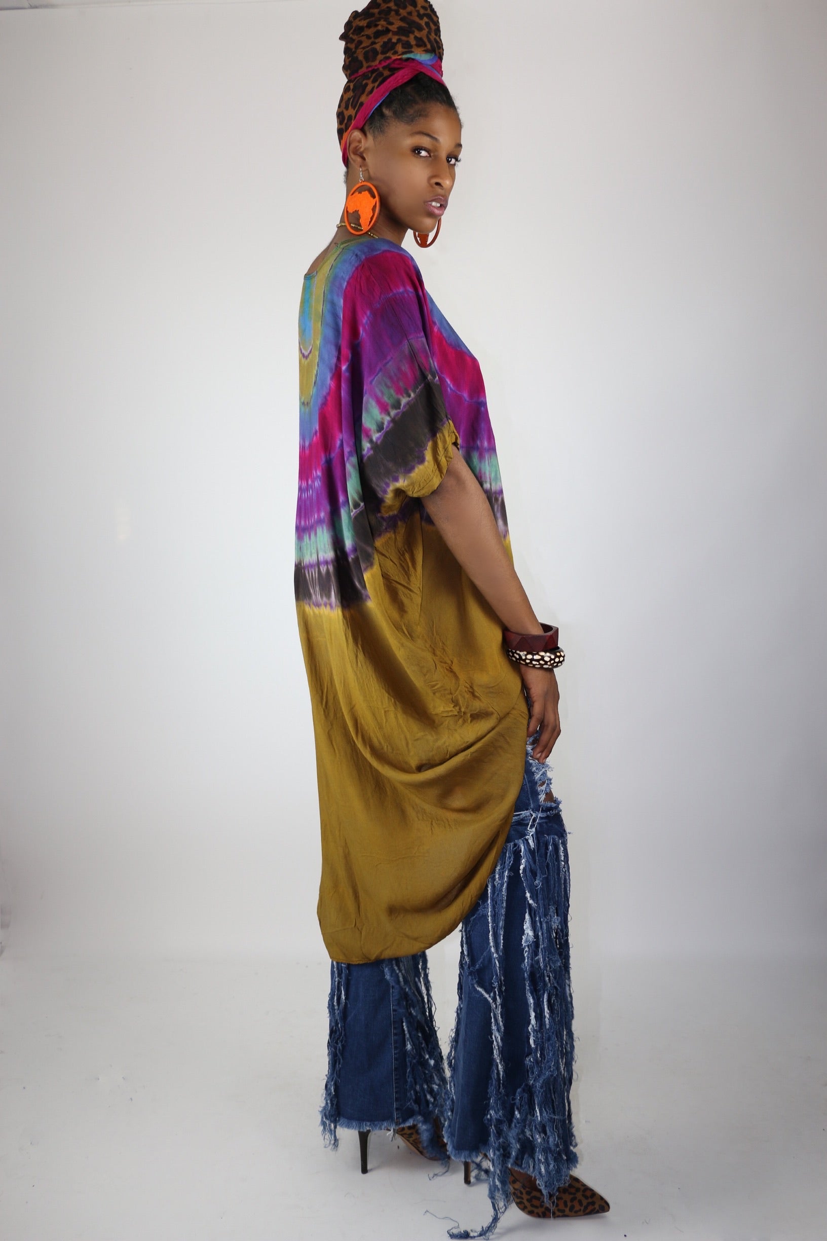 Yovana Tie Dye Tunic