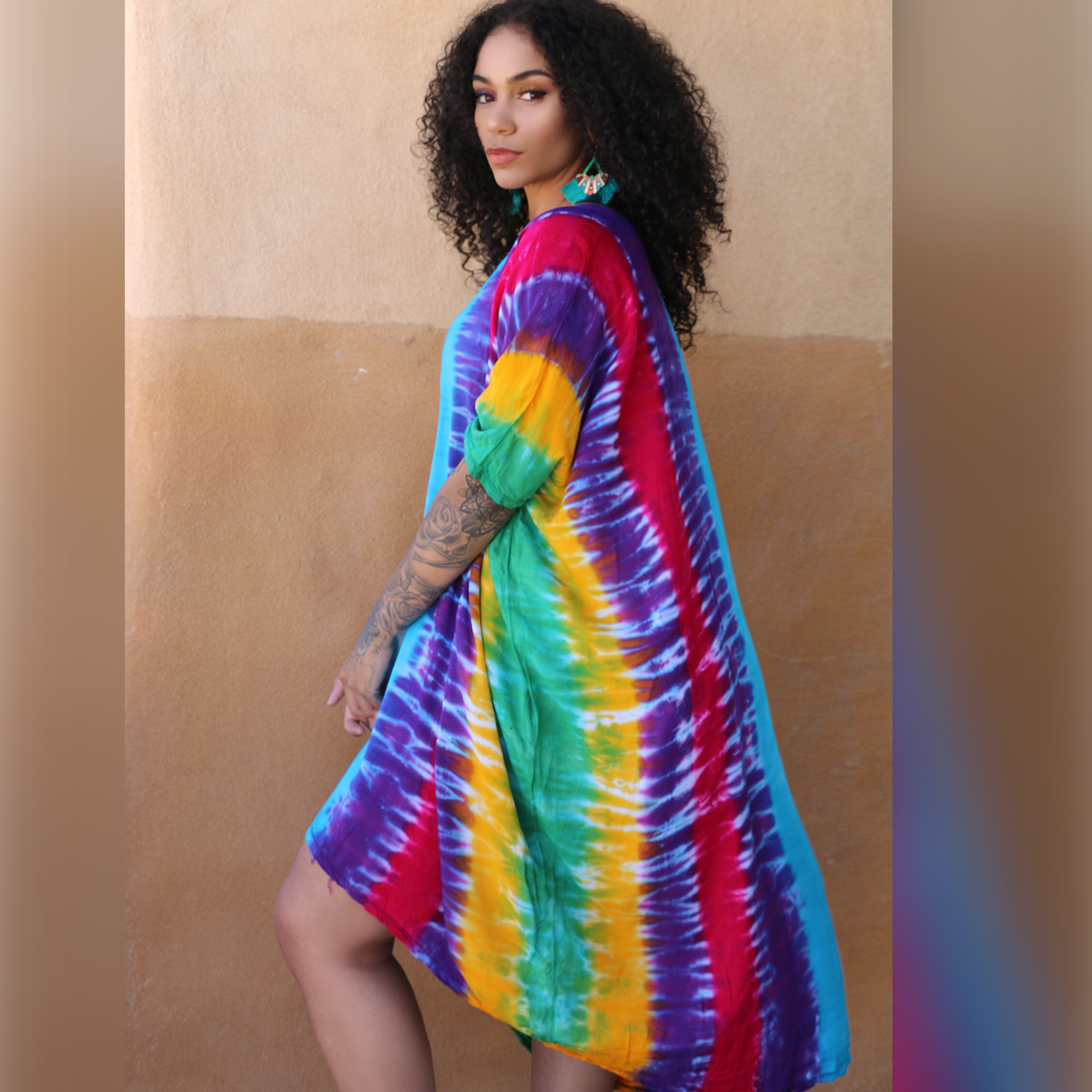 Thai Dye Tunic Dress