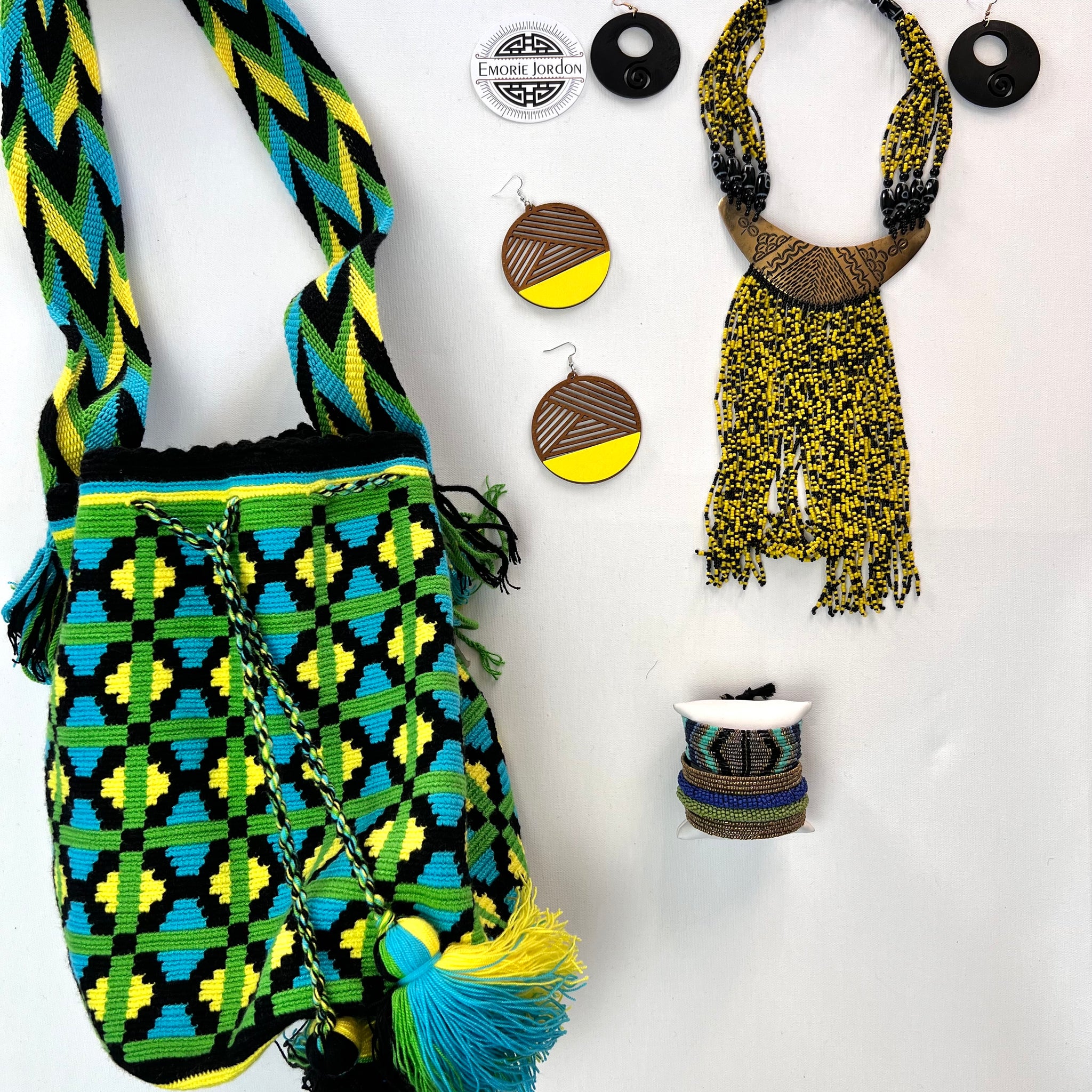 Soledad Wayuu Bucket Bag