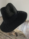 Sweater Homburg Brimmed Hat