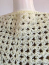 Vintage: Fuzzy Crochet Wrap