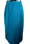 Vintage Teal Waters Skirt