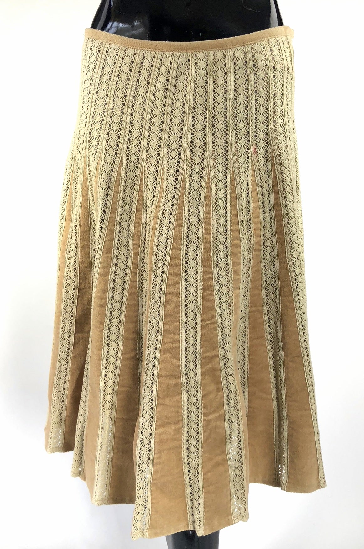 Vintage Corduroy Chic Skirt