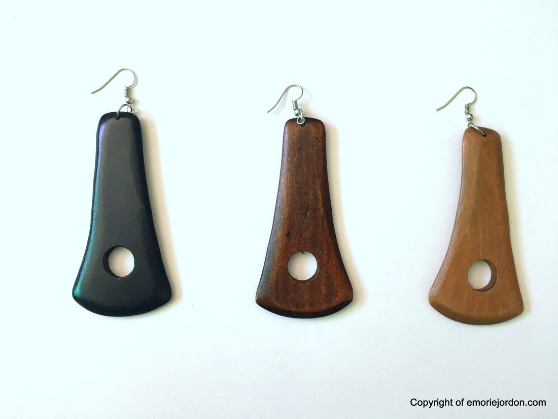 Syrilla Wooden Earrings