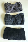 Crochet Bow Headbands/Earwarmers
