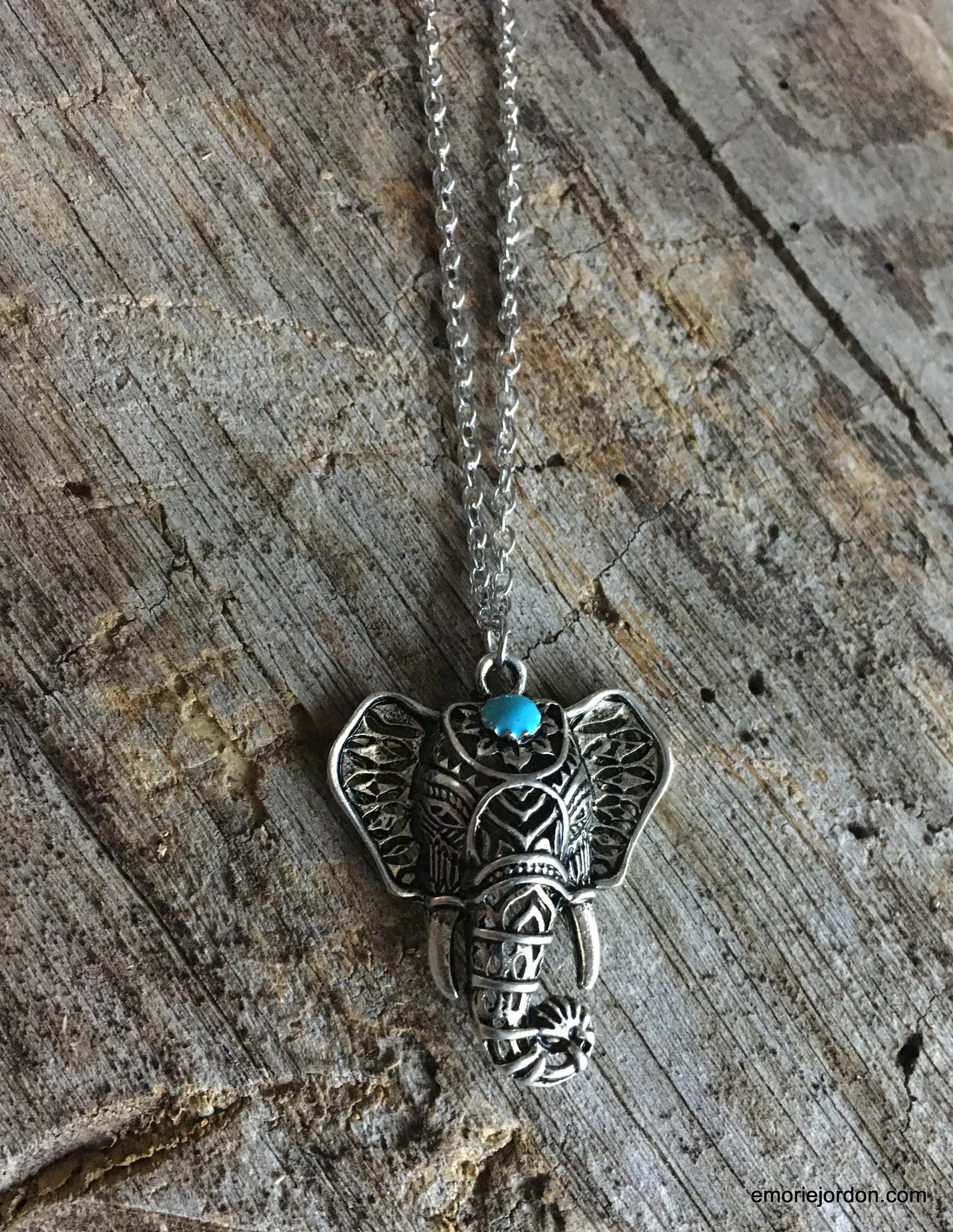 Tribal Elephant Necklace