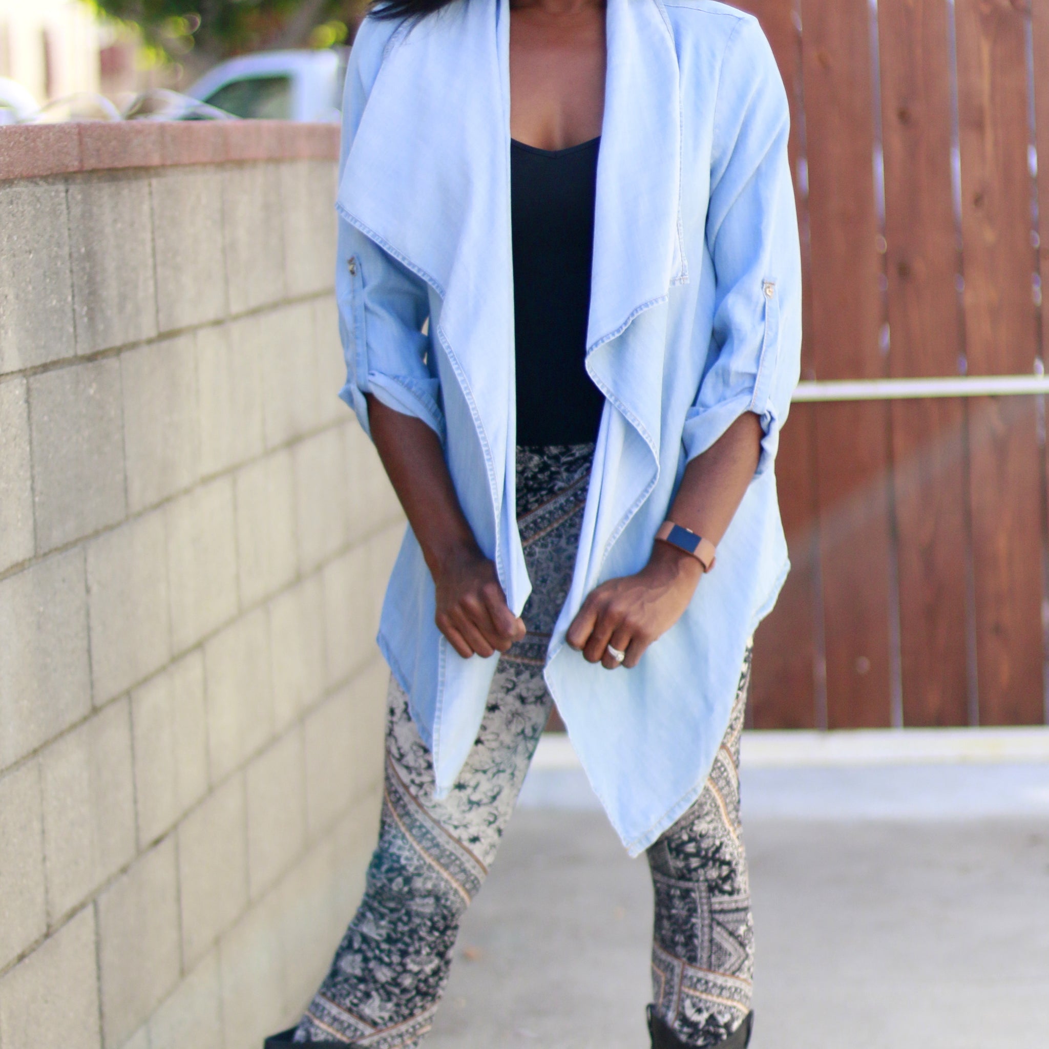 Denim Cardigan
