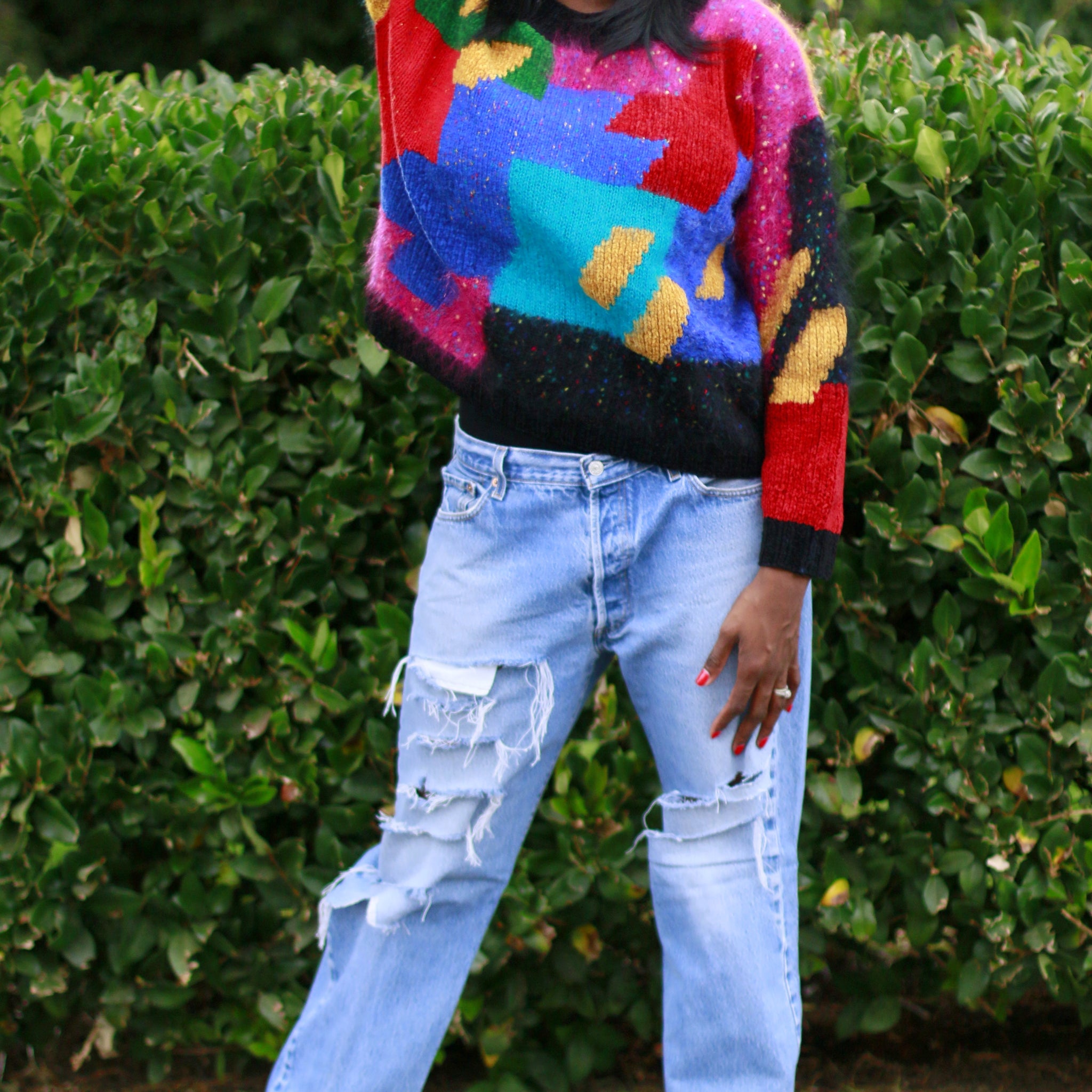 Around the Way Girl Sweater