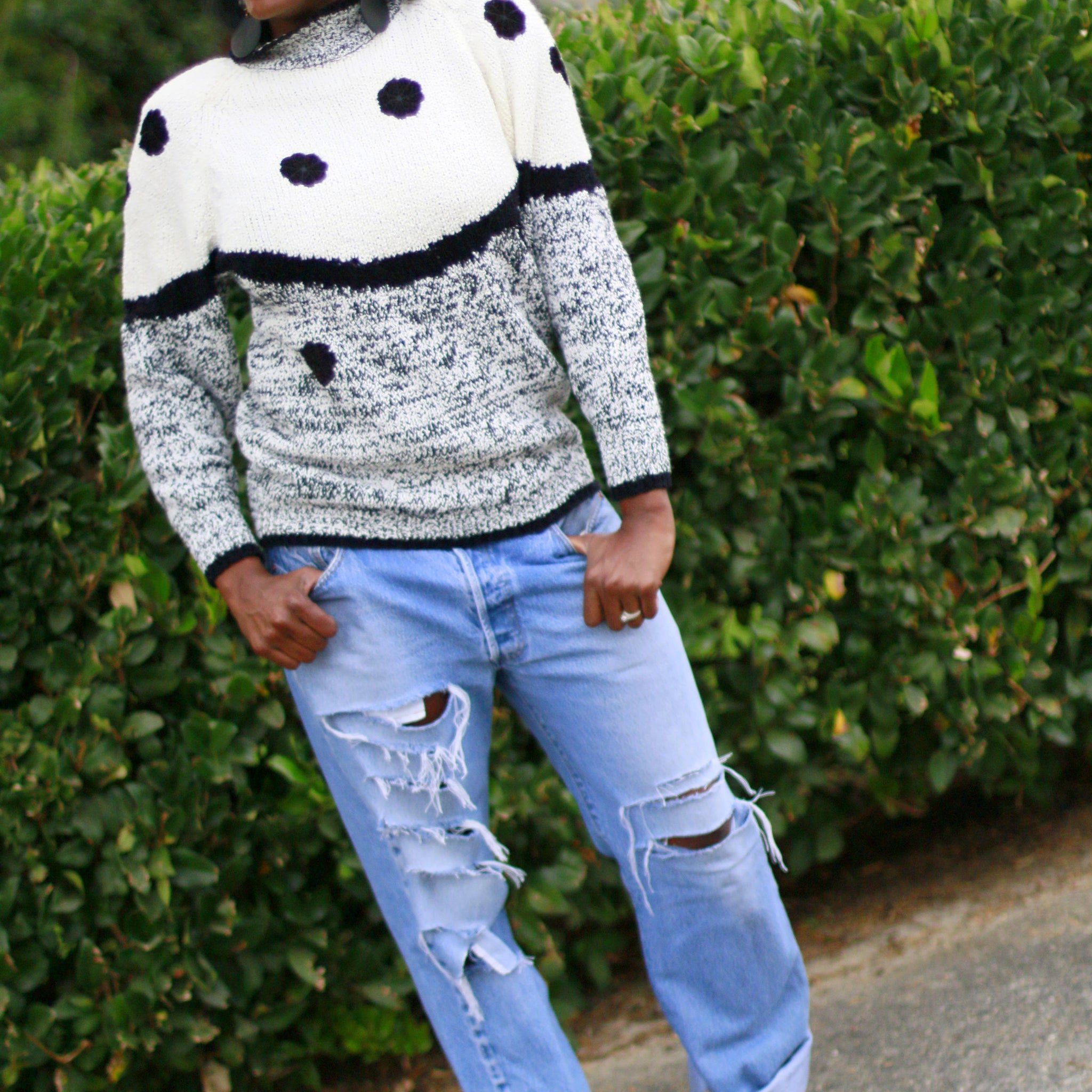 Ebony & Ivory Sweater