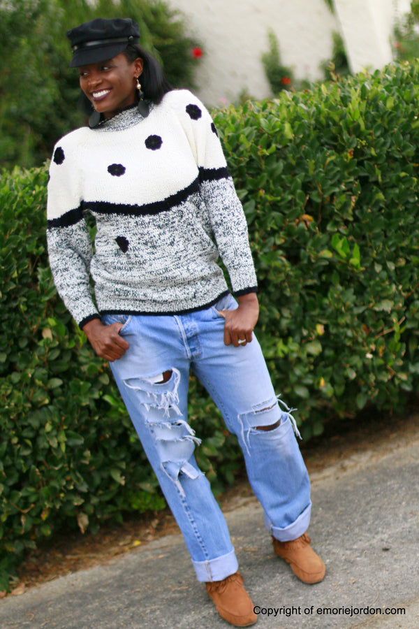 Ebony & Ivory Sweater
