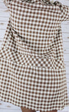 Live: 188 Vintage 70's Checkered Wool Blazer