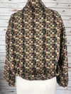 Vintage Silk Wind Breaker Jacket Plus Size