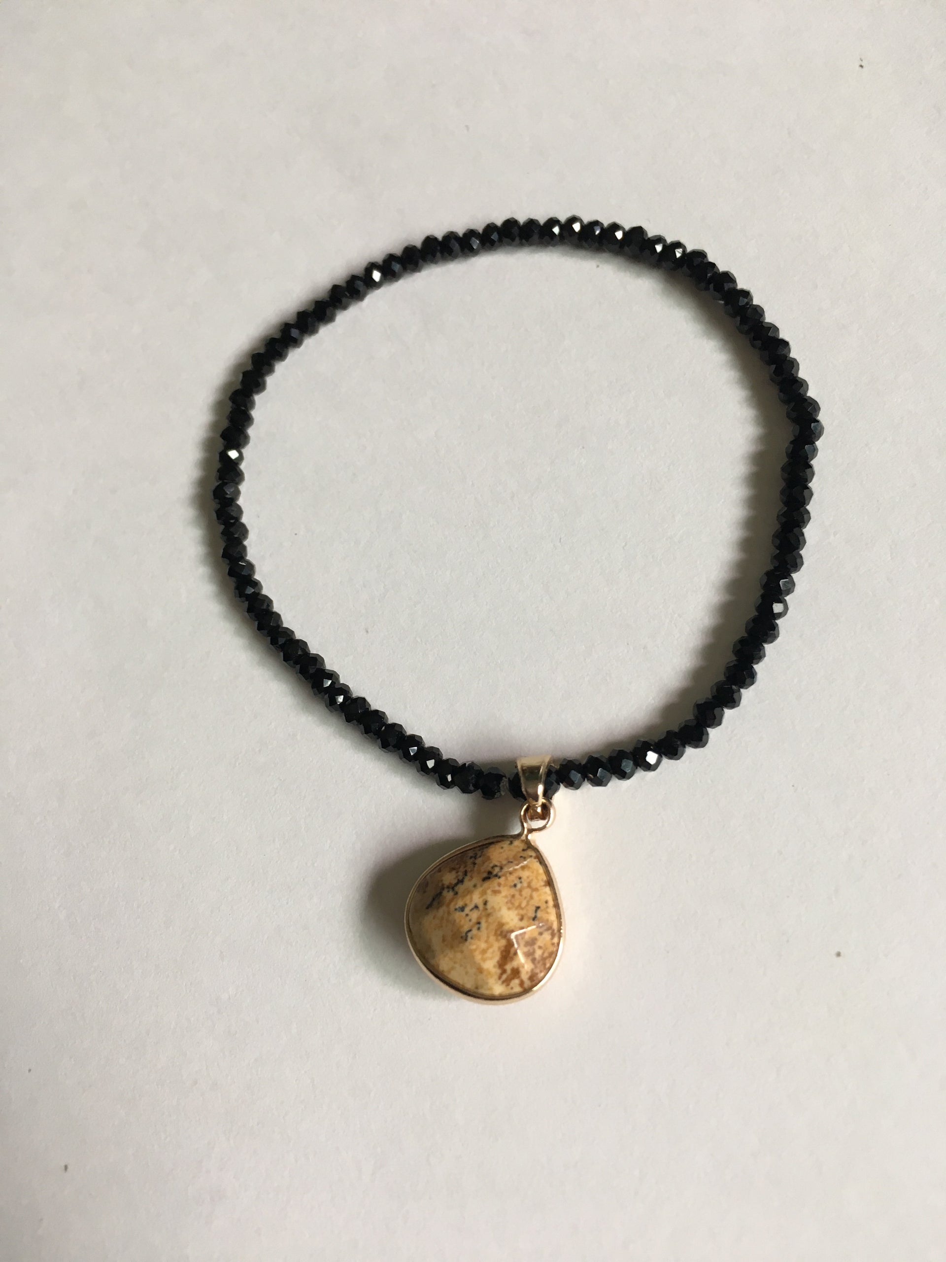 Baja Pendant Stone Bracelet