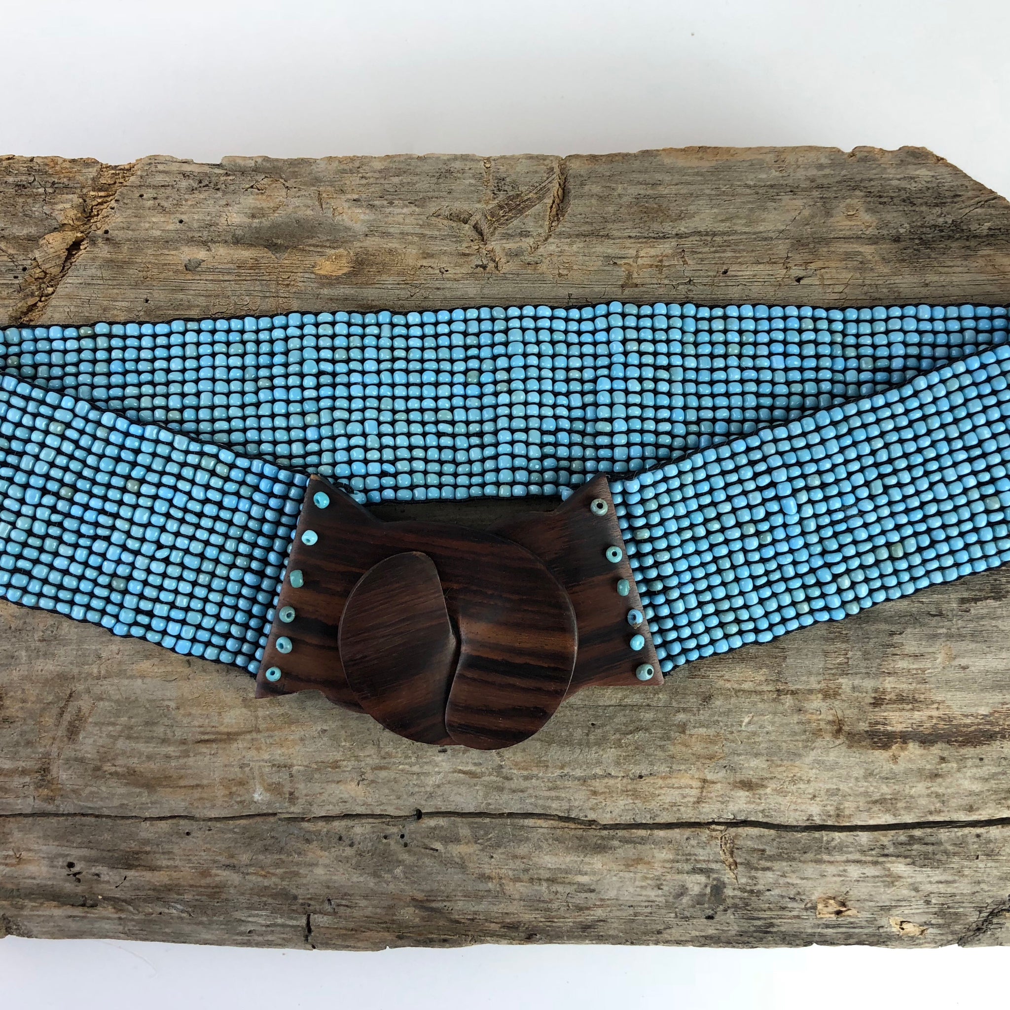 Baby Blues Beaded Belt