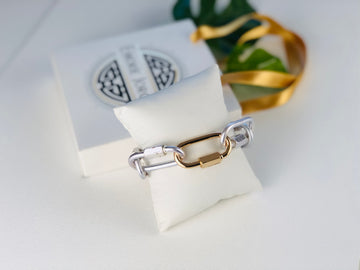 Carabiner Linked Bracelet
