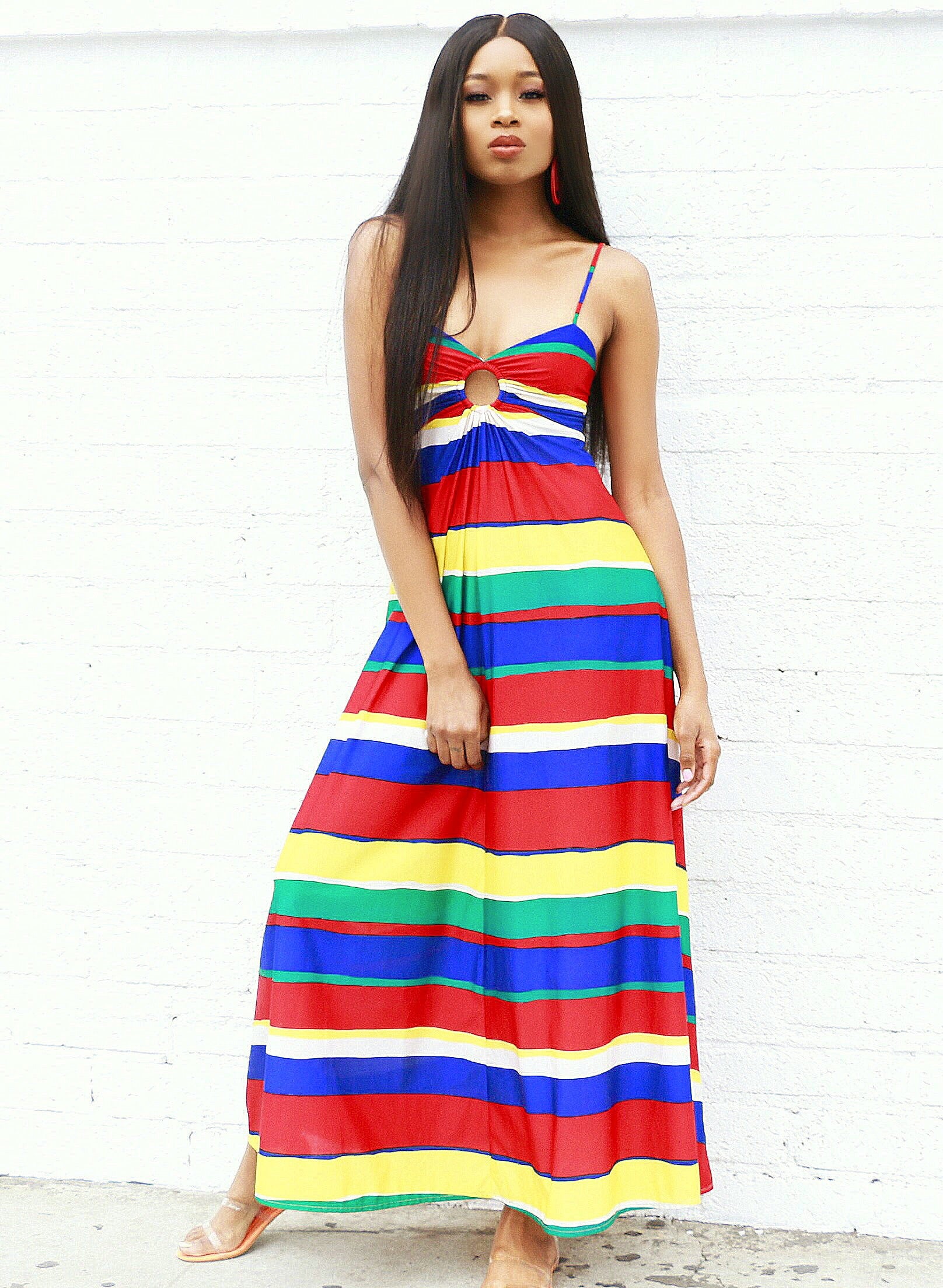 Striped 70s Vintage Dress – emoriejordon
