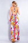 Golden Ivy Halter Dress