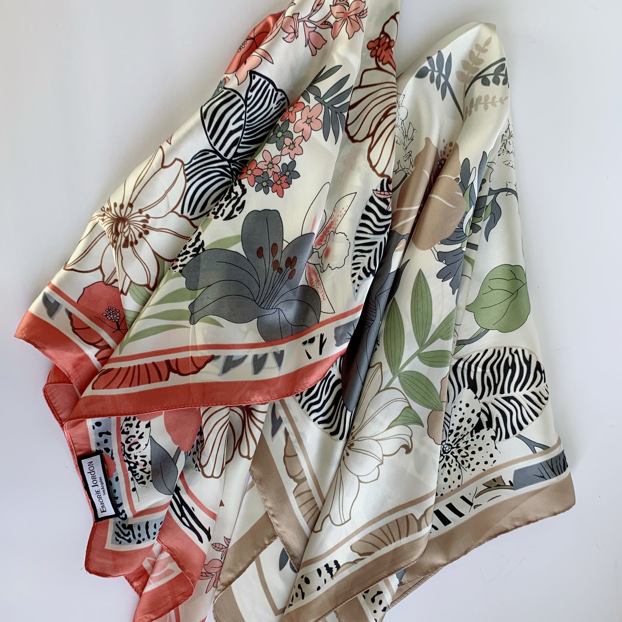 Finnley Floral Square Scarf