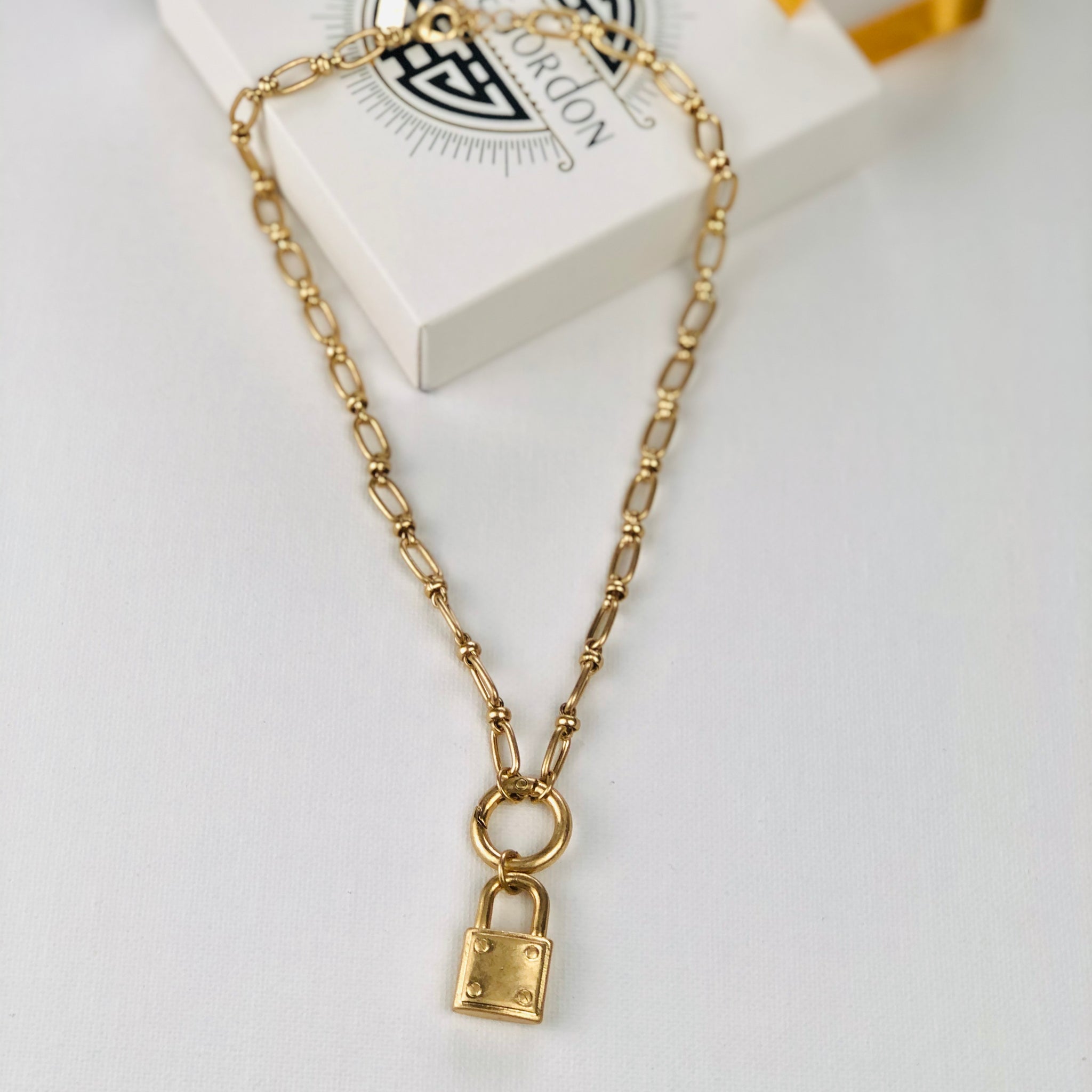 Sisters Keeper Lock Necklace