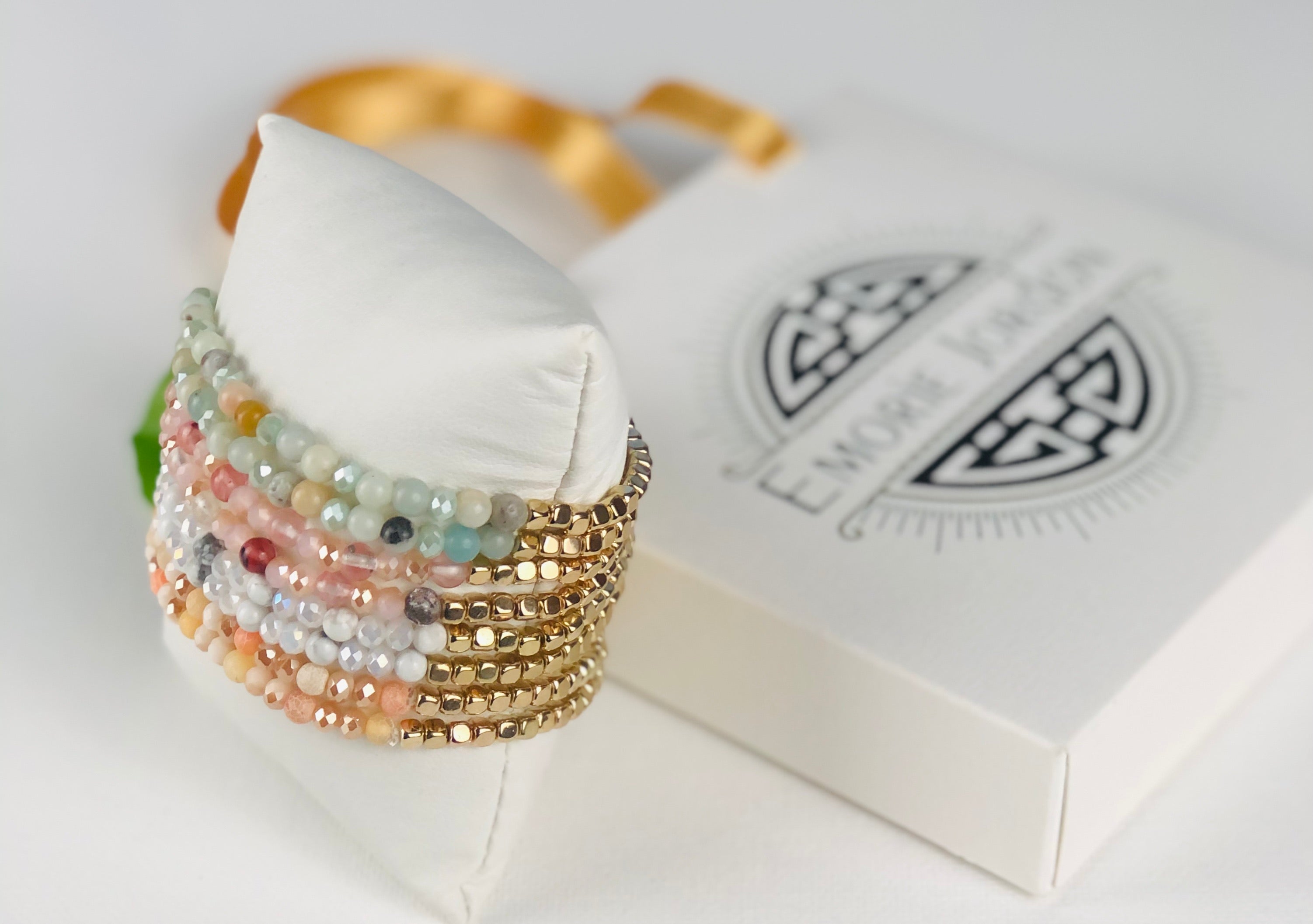 Amazonite Selenia Mini Bracelets
