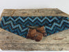 Blue Ziggy Handmade Beaded Belt
