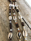 Cowrie Shells and Pearls Necklace