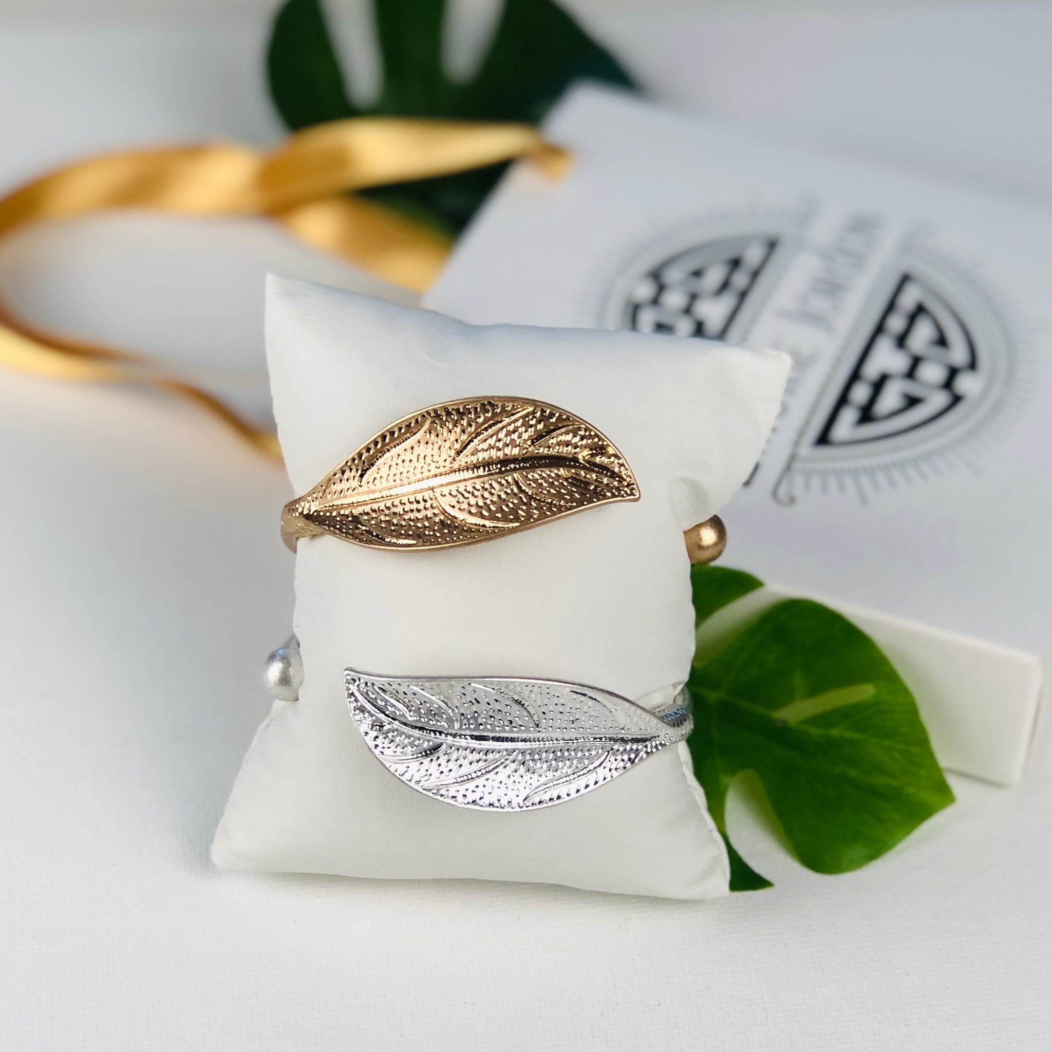 Goddess Leaf Bangle