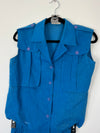 Live: 97 Vintage Cotton Blue 2 PC Skirt Set