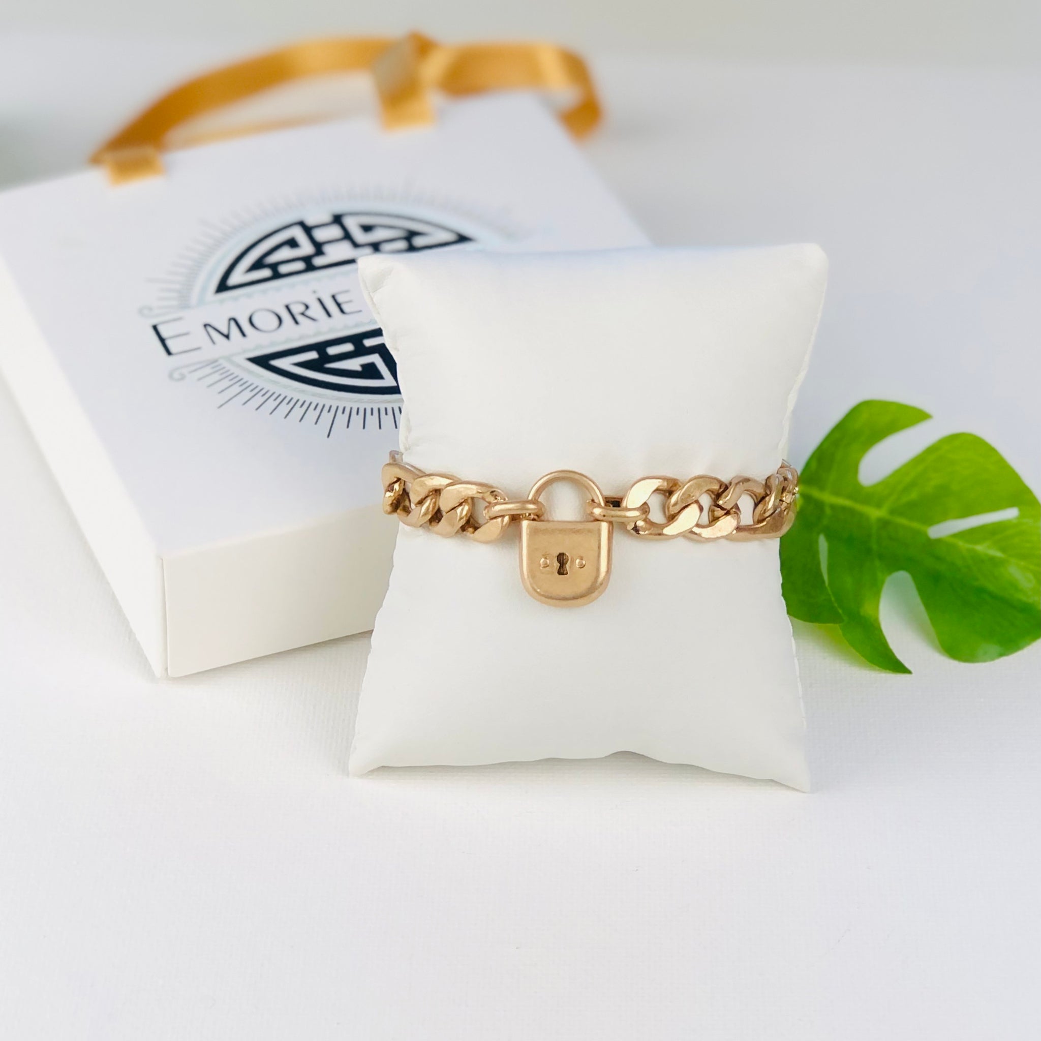 Secure Padlock Bracelet