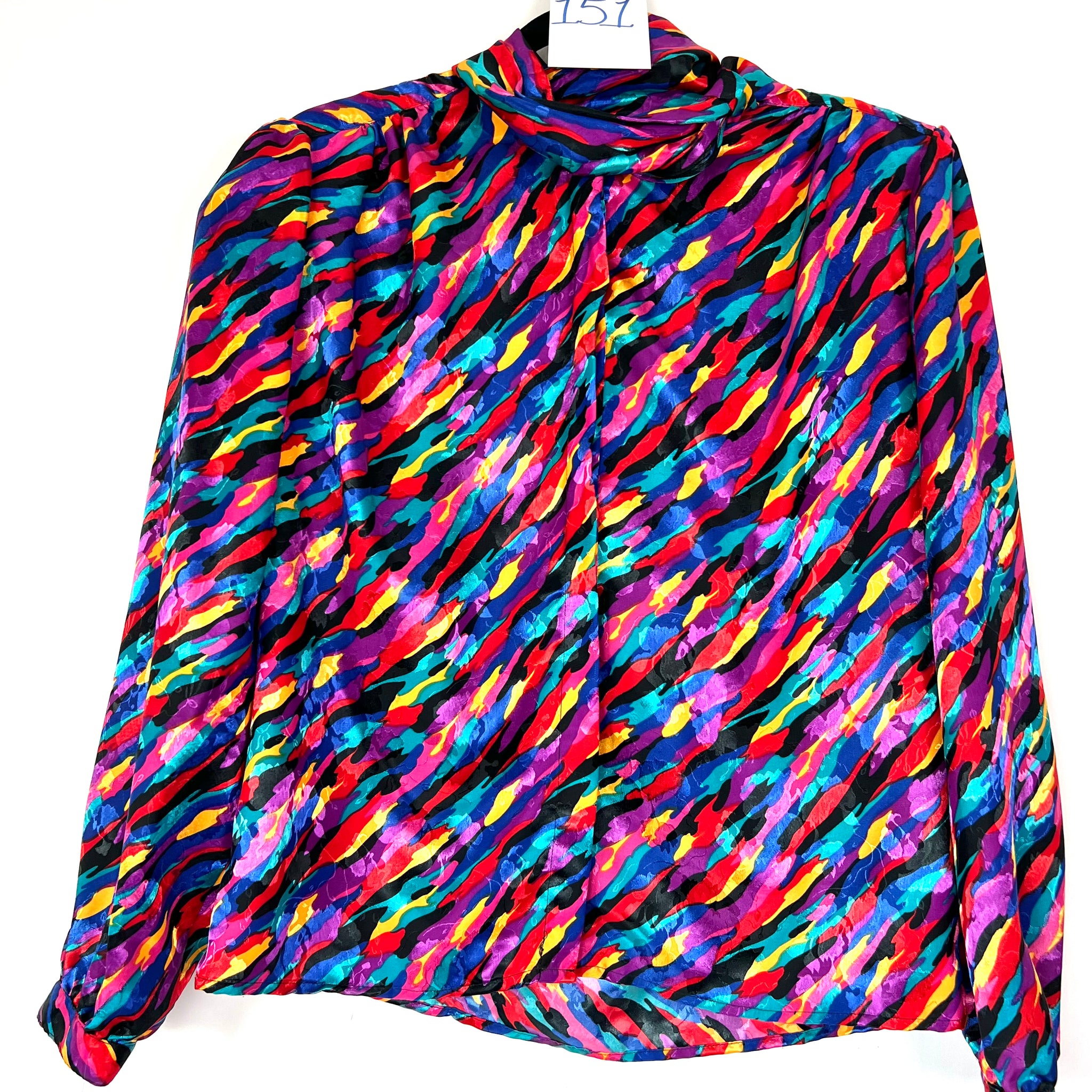 Live: 151 Tie Neck Blouse