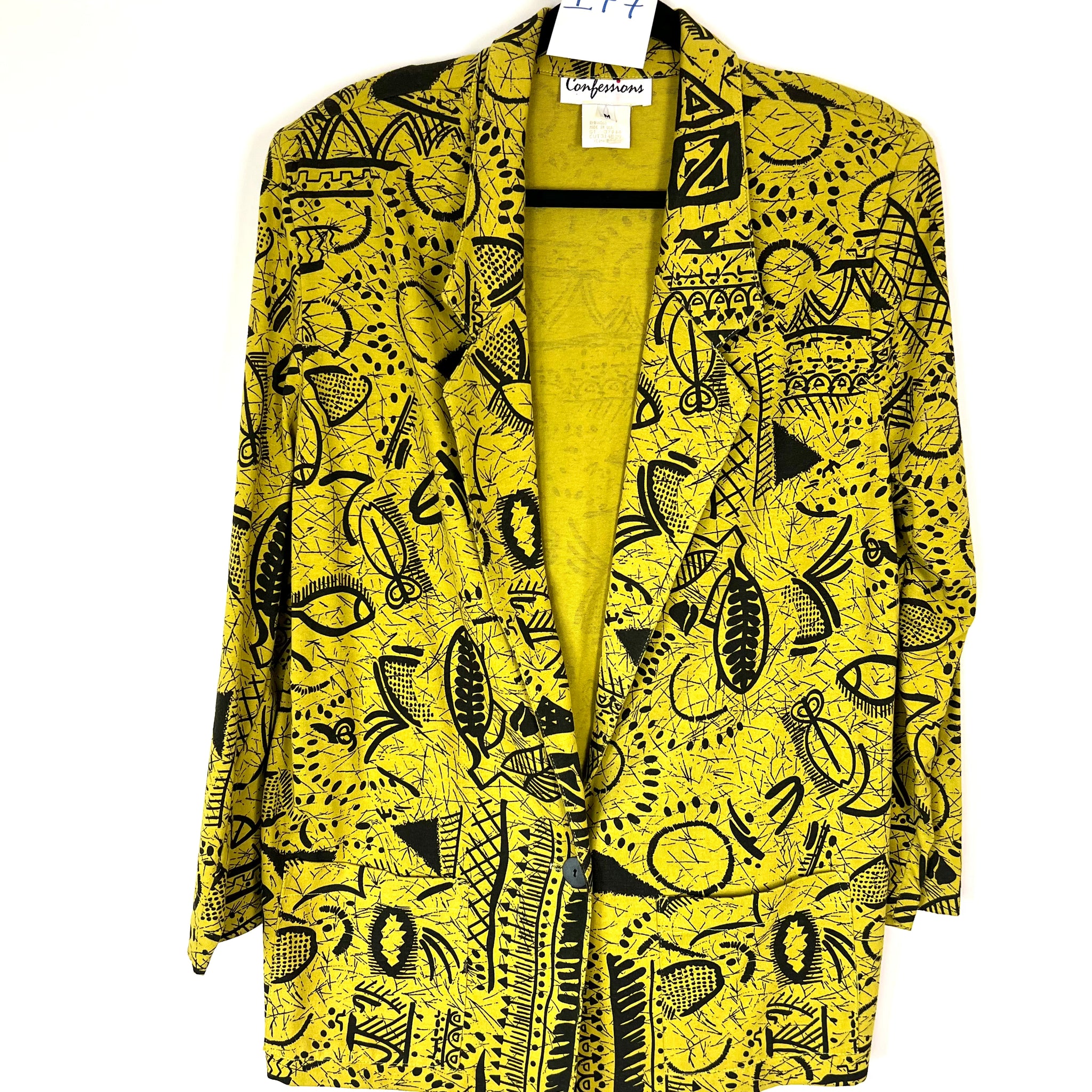 Live: 147 Lime Tribal Blazer