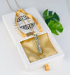 Dalmatian Spellbound Stone Necklace