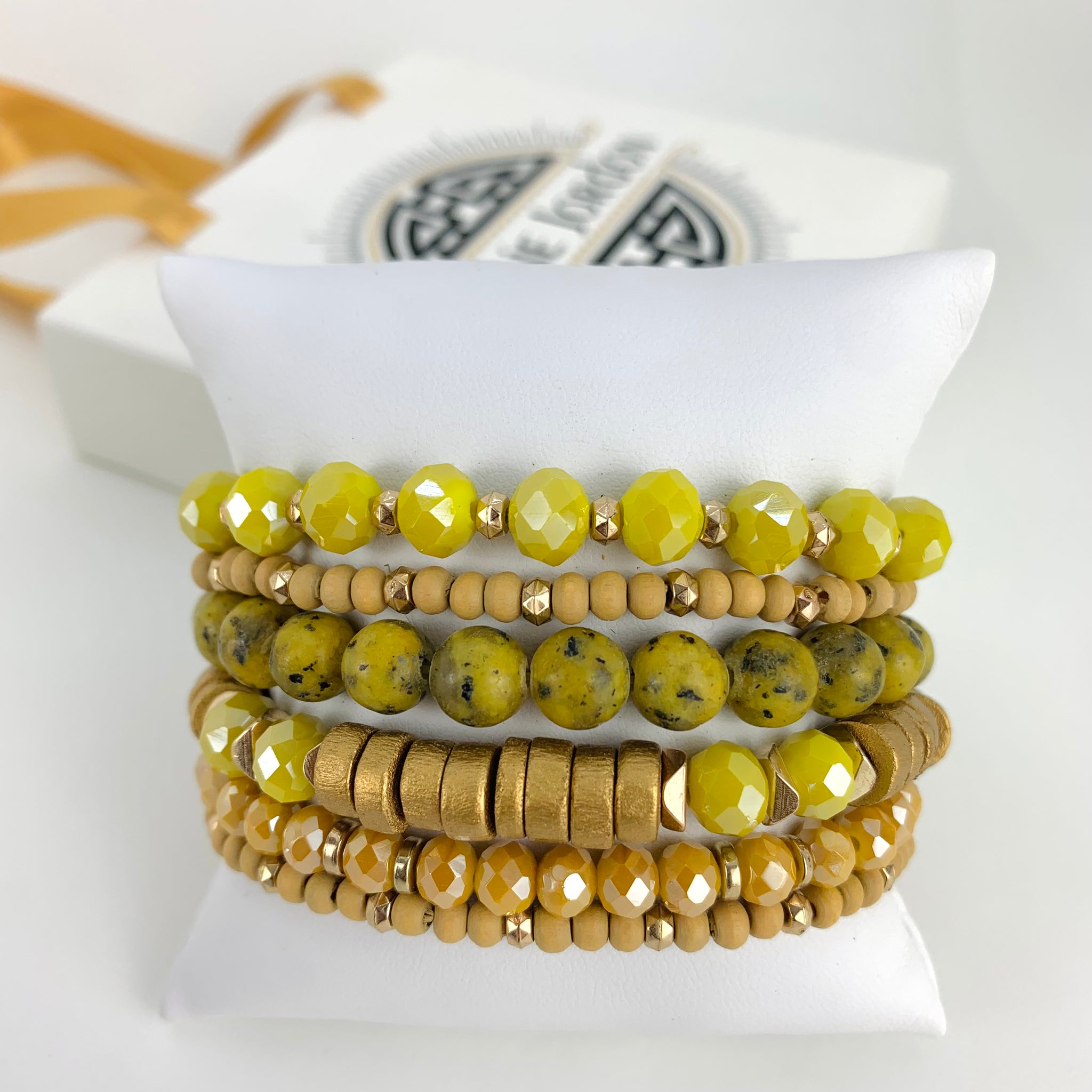 Egyptian Sun Bracelet Stack