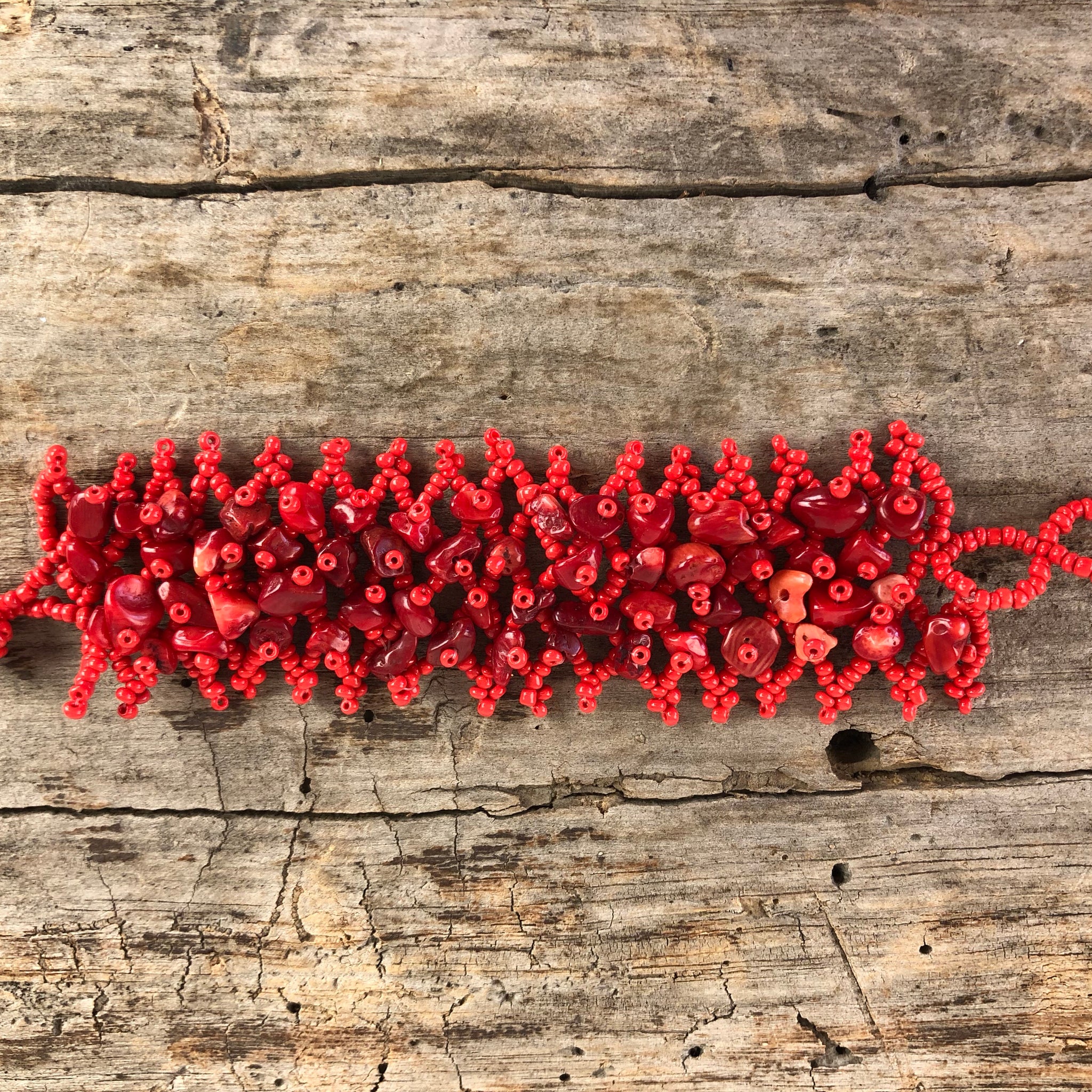 Red Jiwe Bracelet
