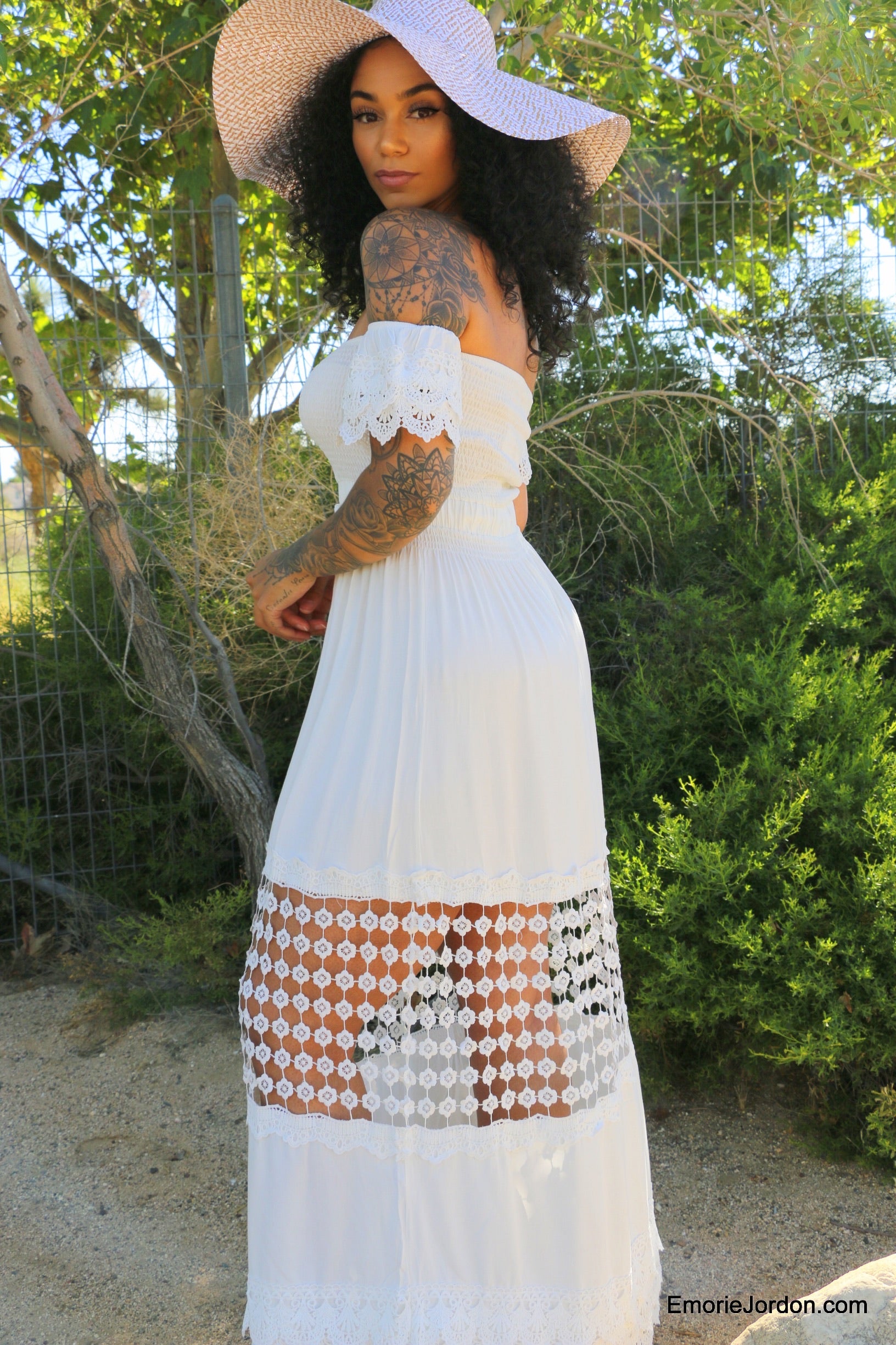 whimsical maxi dress