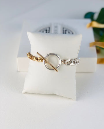 Duality Chain Bracelet