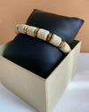 Lava Rock and Hematite Stone Bracelet