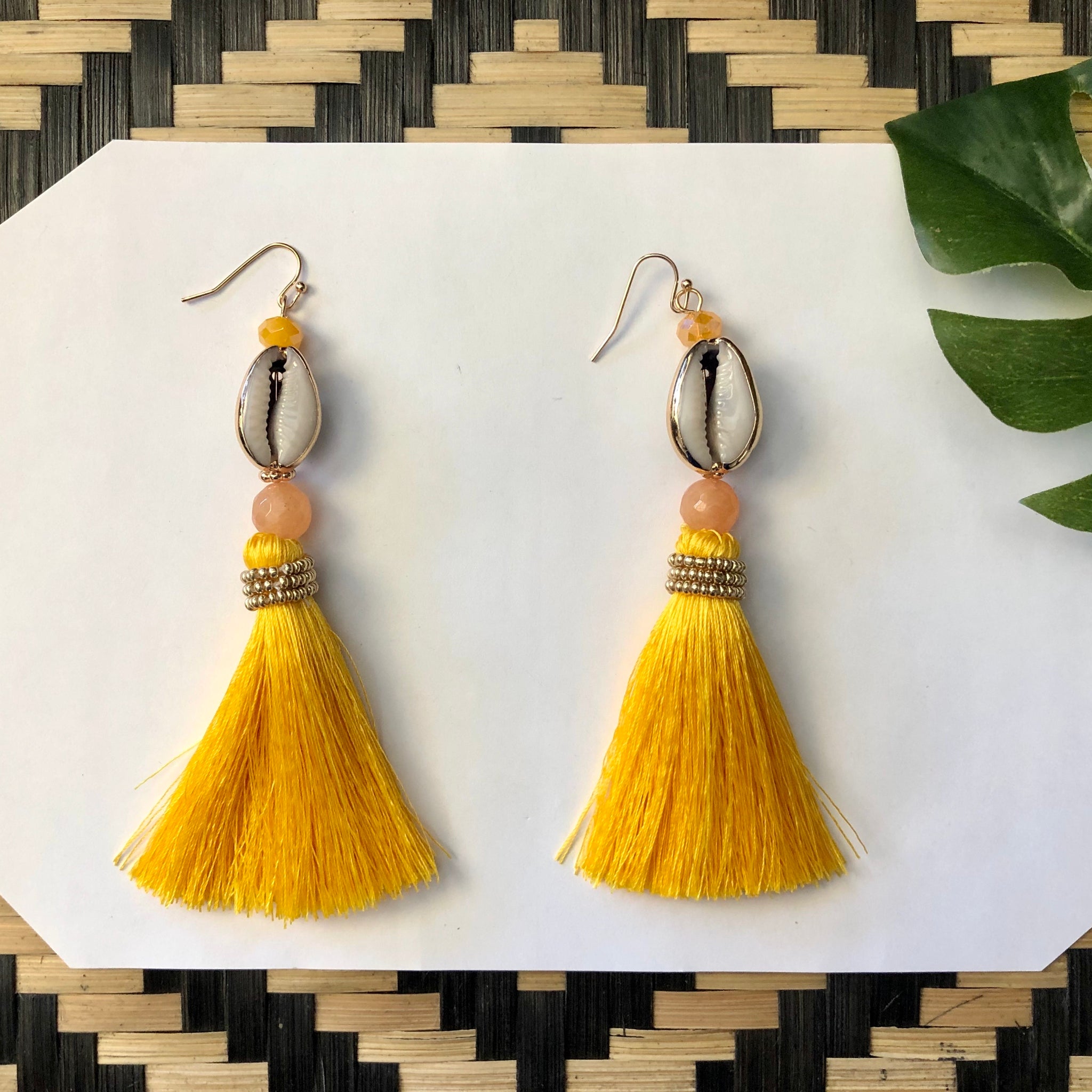 Golden Soul Tassel Earrings