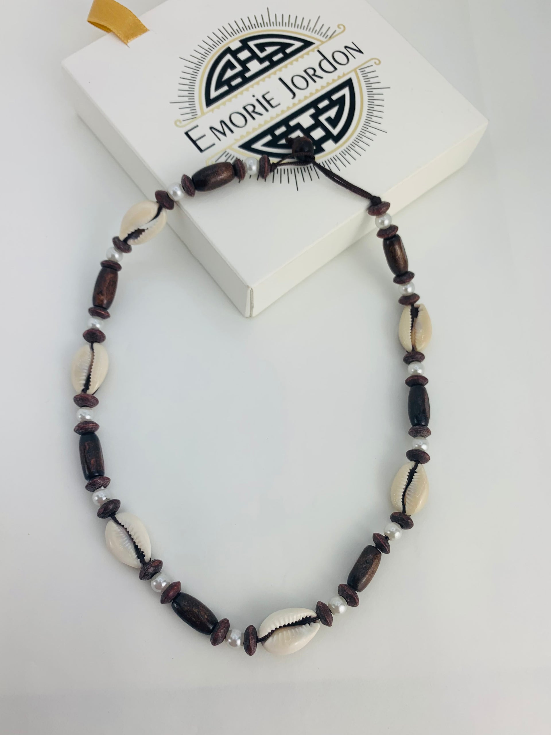 Cowrie Shells and Pearls Necklace