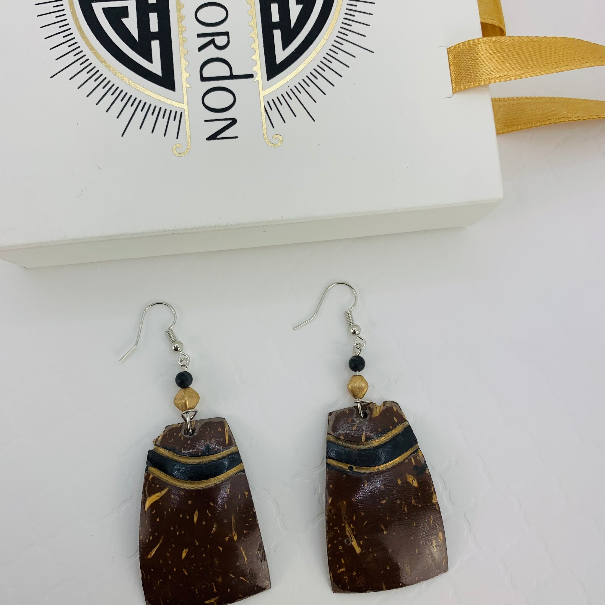 Coconut Shell Handmade Earrings