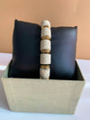 Lava Rock and Hematite Stone Bracelet