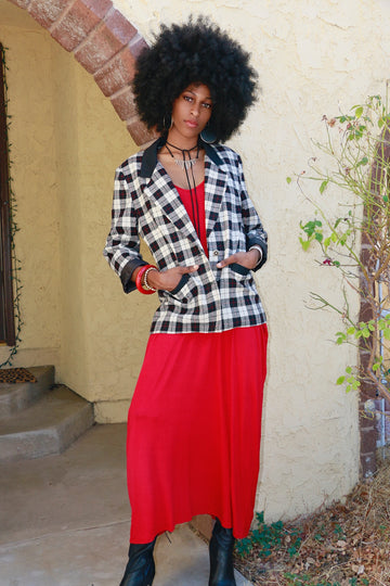 Scantily Plaid Blazer