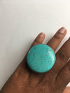 Oversized Blue Moon Ring